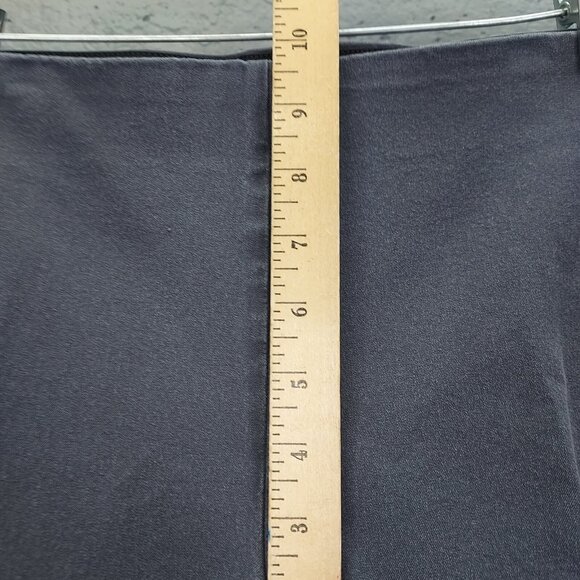 Everlane Side-Zip Pants Women’s 6 Stretch Cotton Slate Gray Cropped Mid Rise - Picture 12 of 14